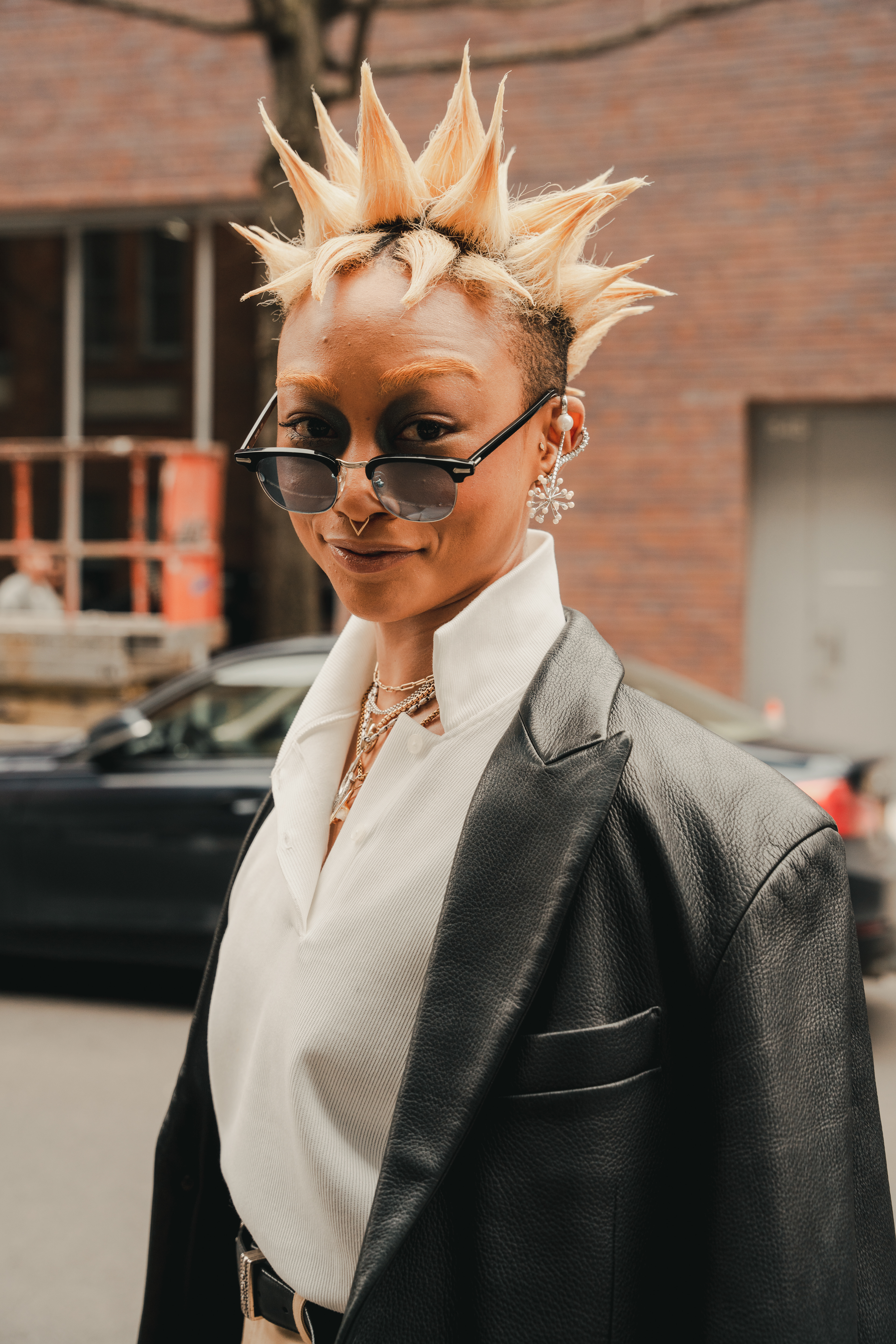 NYFW FW23 ADEAM STREET STYLE