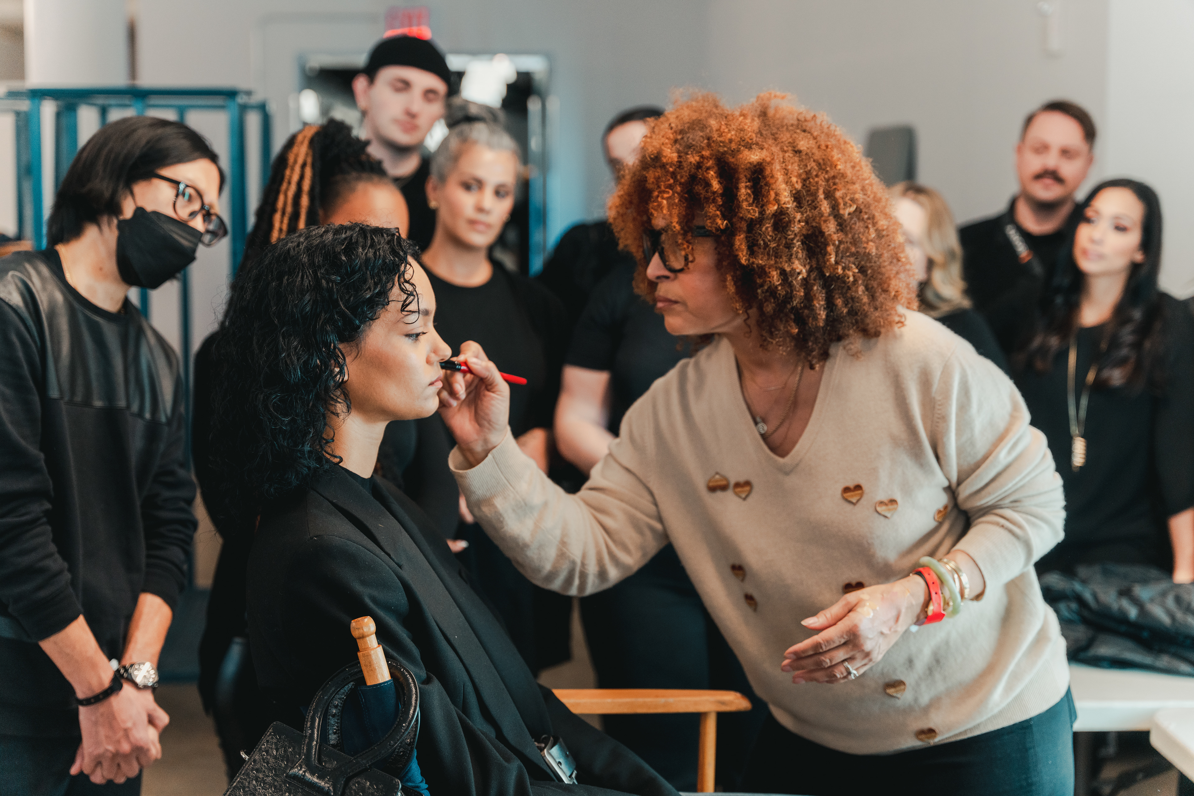 Christian Cowan NYFW FW23 for Smashbox Cosmetics