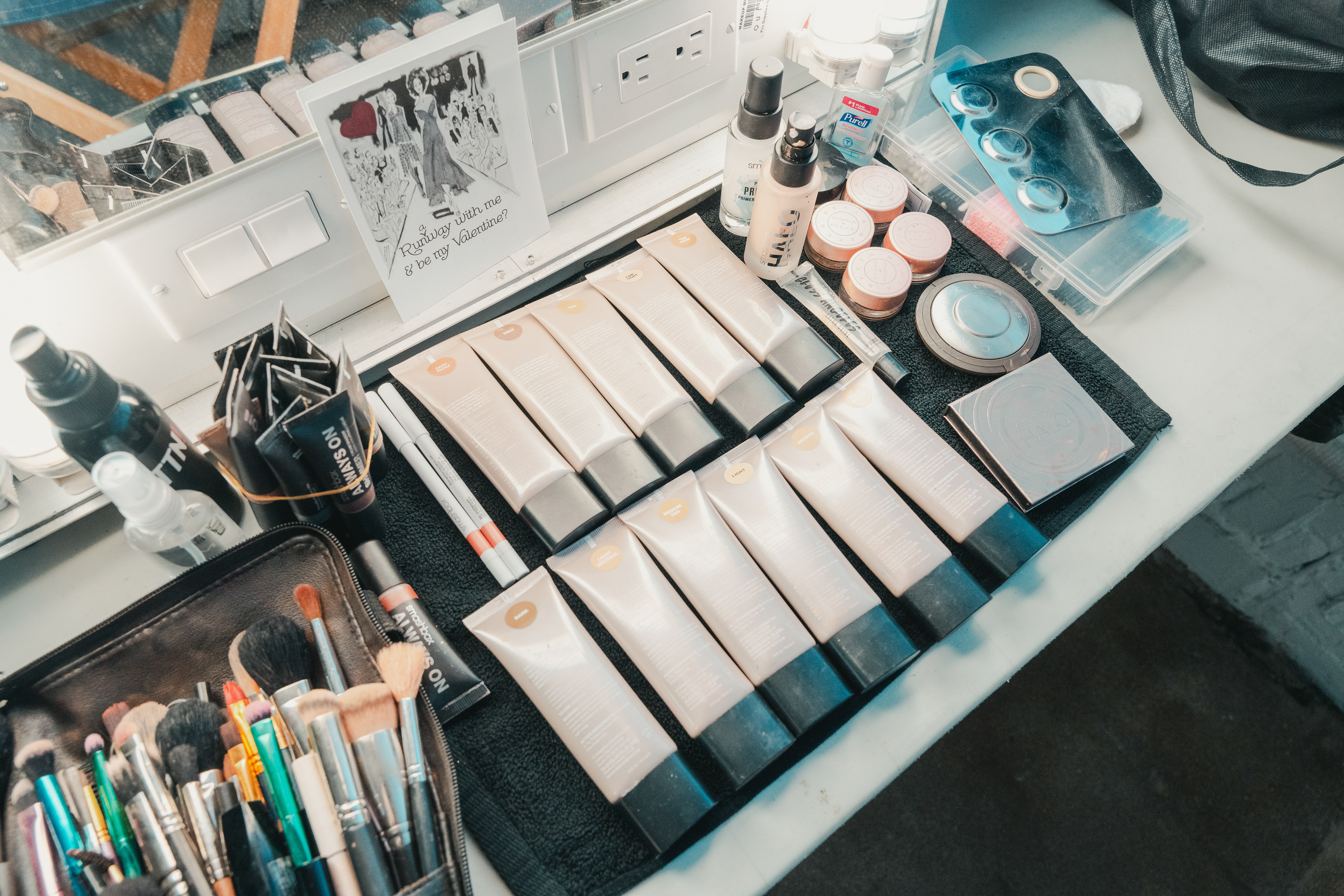 Christian Cowan NYFW FW23 for Smashbox Cosmetics