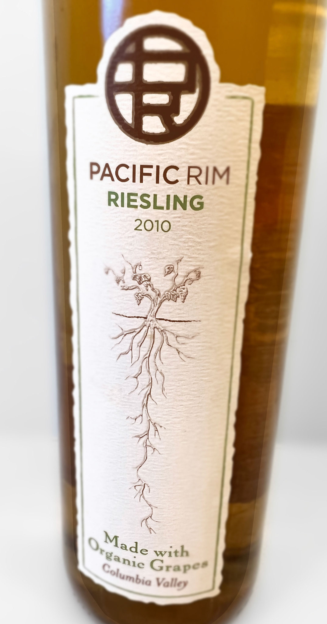 Pacific Rim Riesling Wine Label