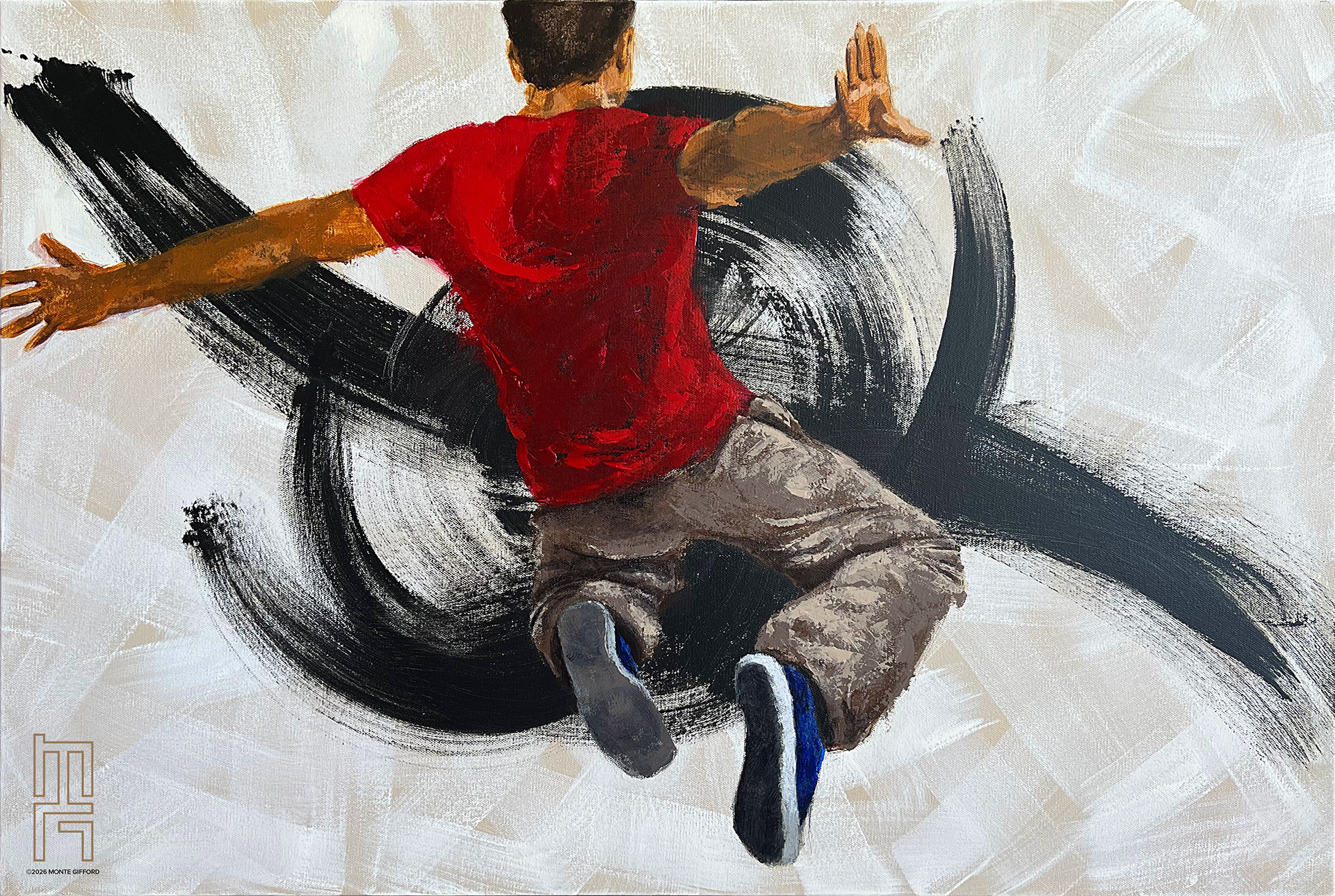 Weightless Liberation | 36" x 24"