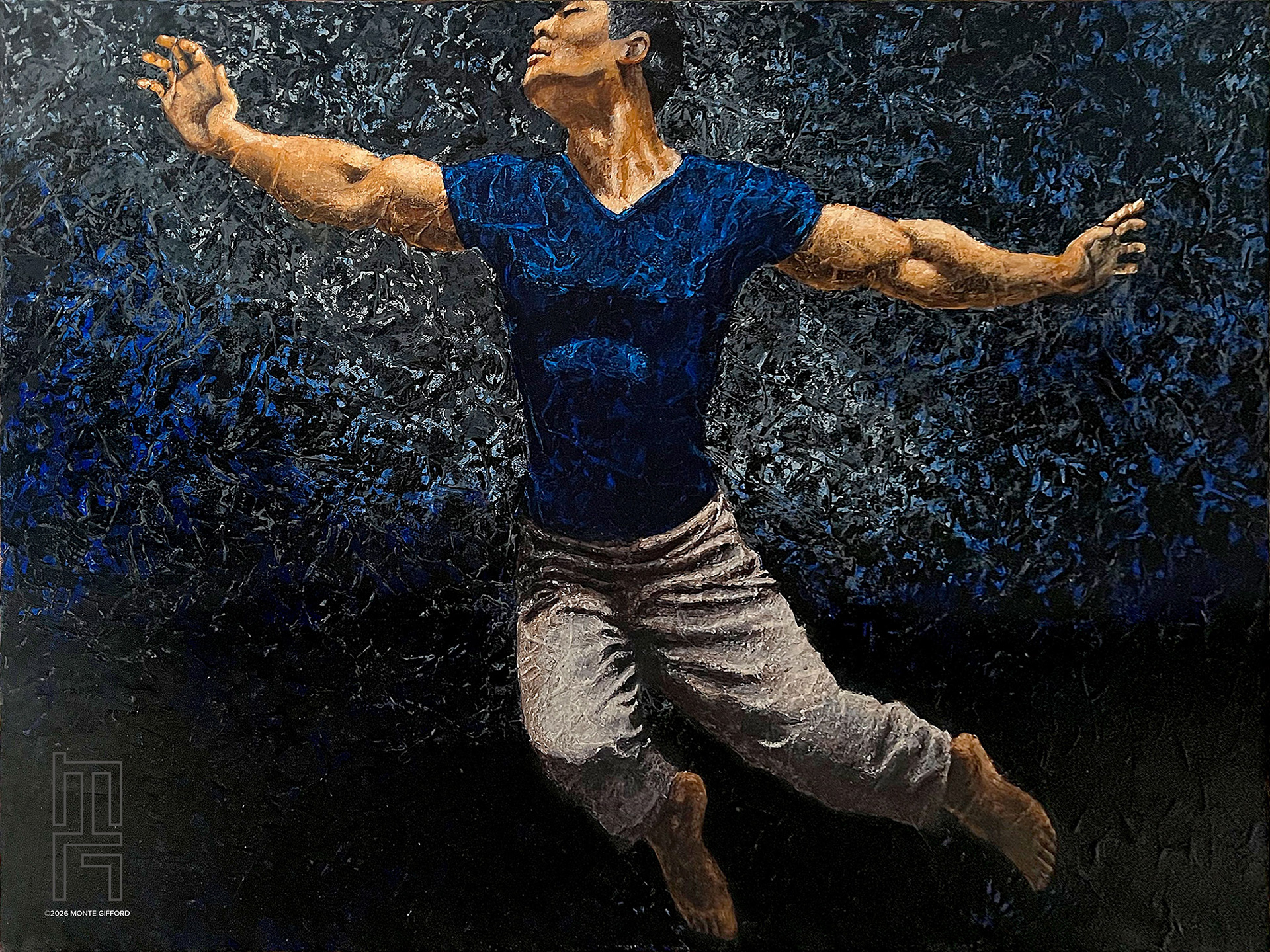 Weightless Momentum | 36" x 24"