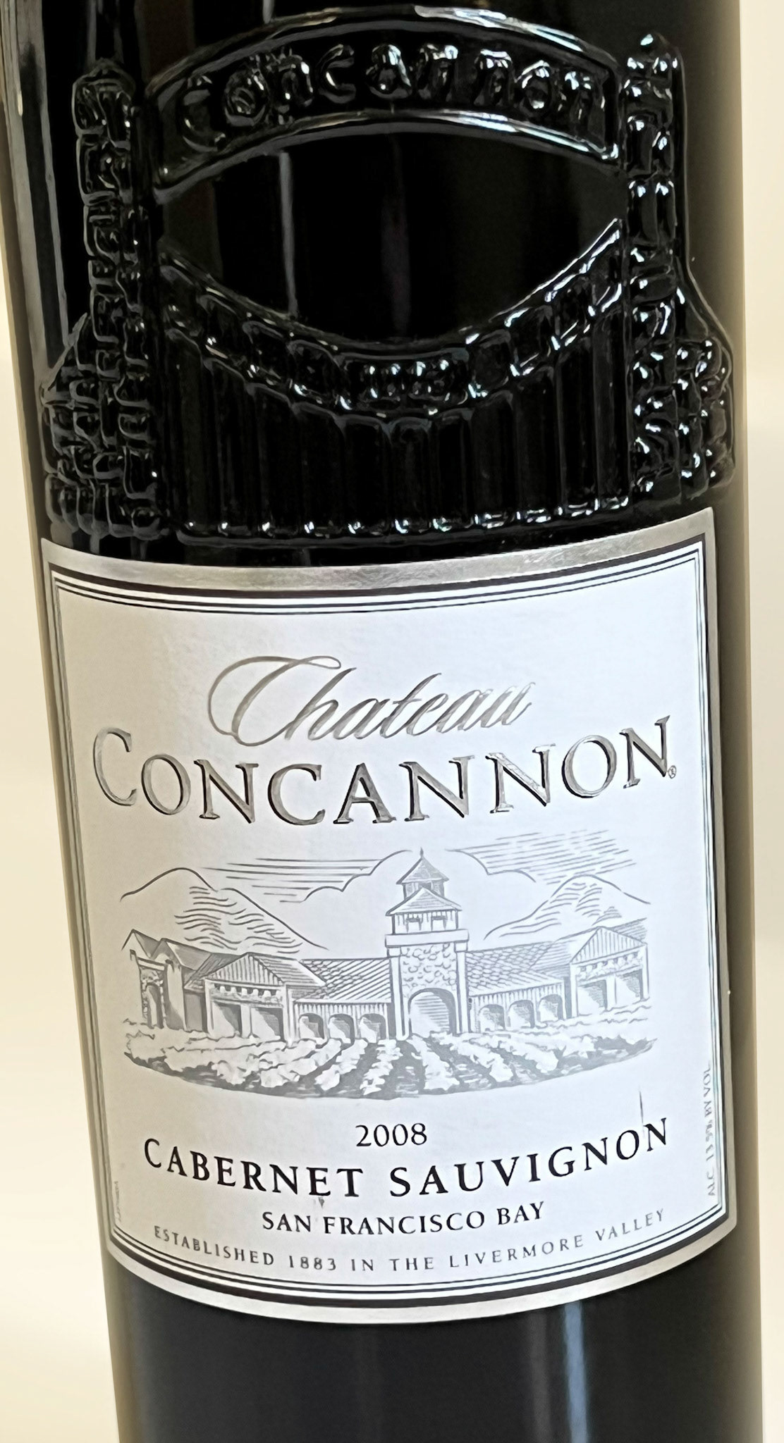 Chateau Concannon Wine Label
