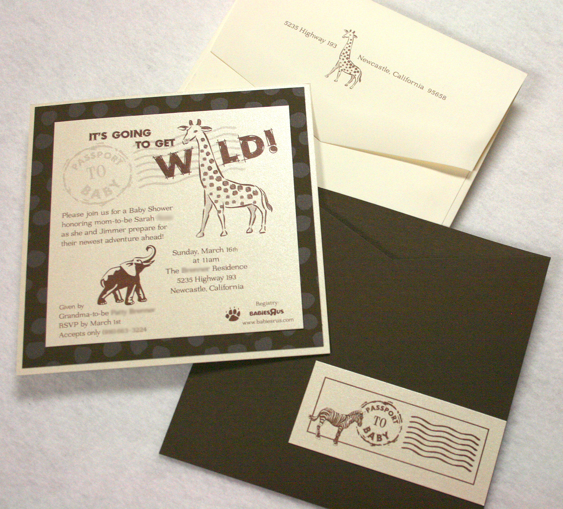 birthday party invitation