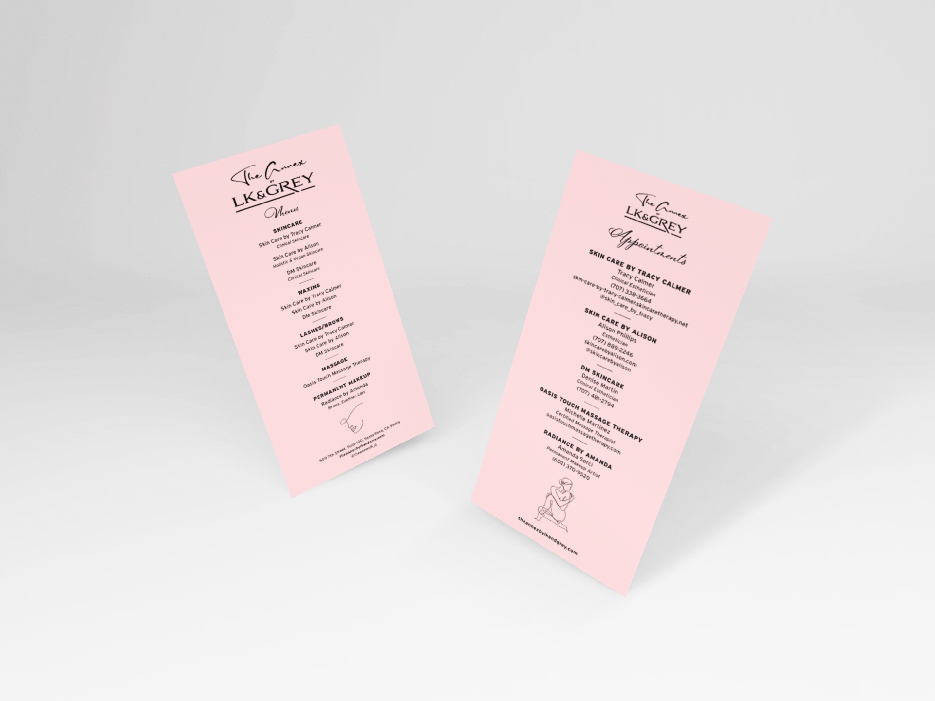 services menu