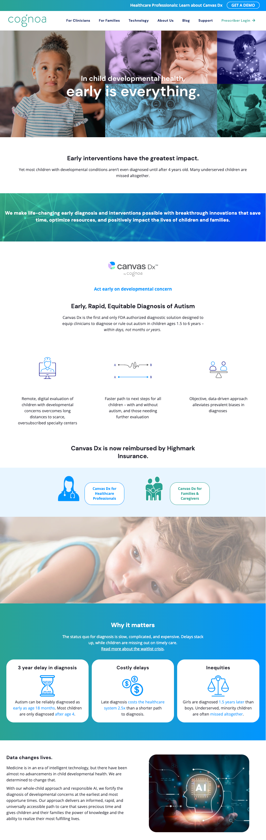 website page