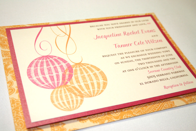wedding invitation