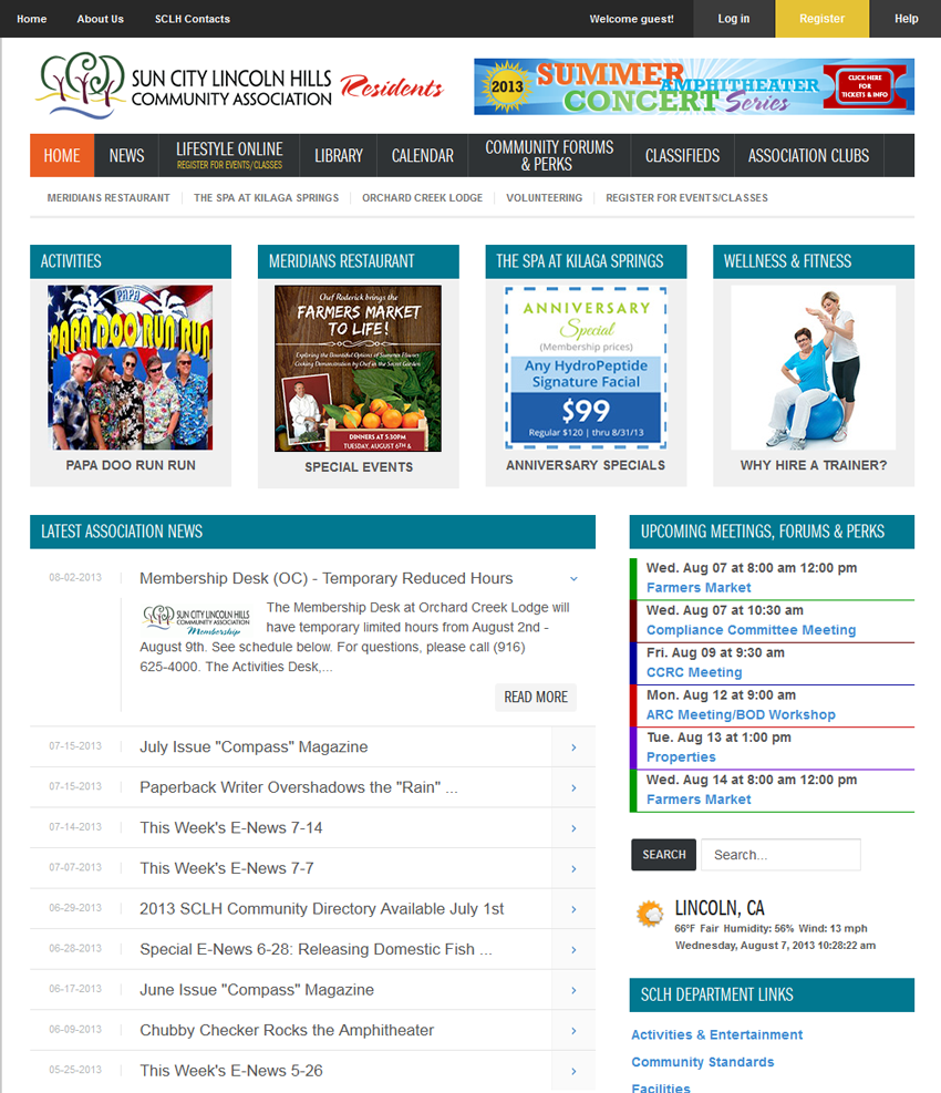 website
