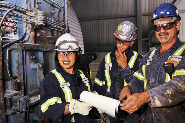 Industrial photoshoot