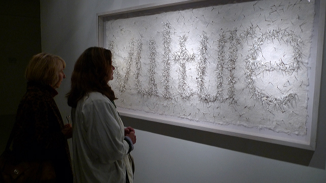 Willem Boshoff Art Exhibition Photo