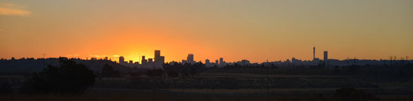 City Sunset Photo