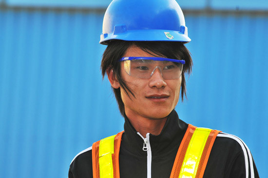 Industrial photoshoot