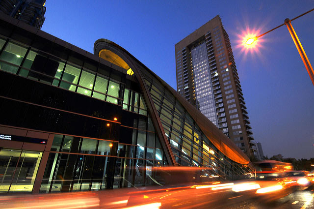 Dubai Metro Photo