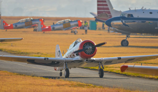 Flying Fun at Rand Airshow Take - Off