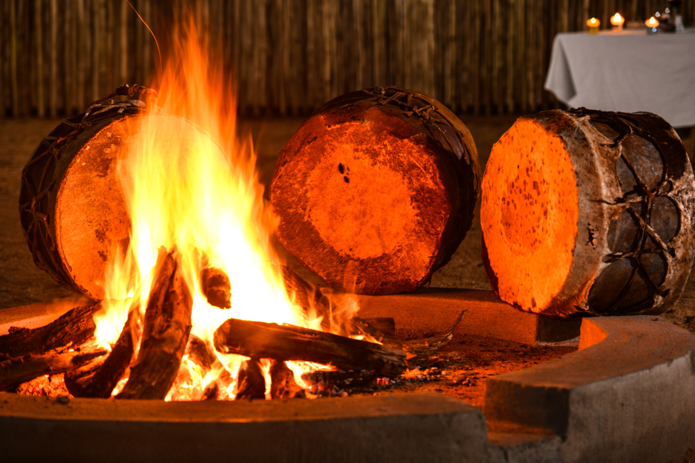 campfire photo A.M 5 star lodge