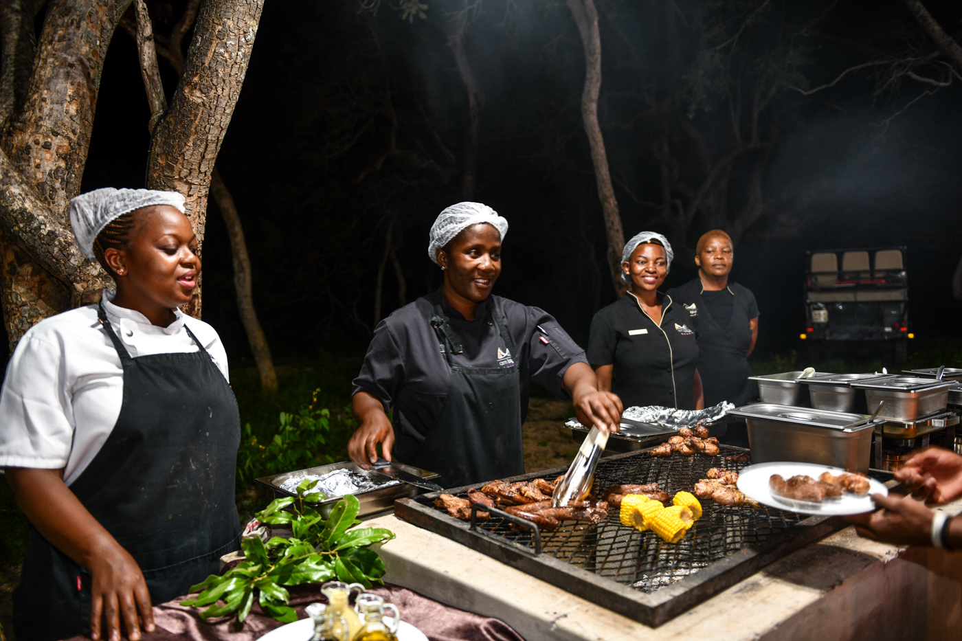 food catered at A.M 5 star lodge