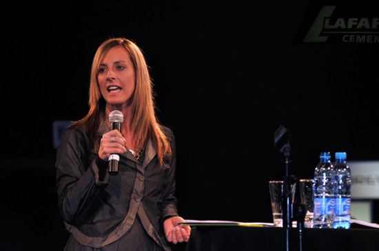 corporate talk event photo