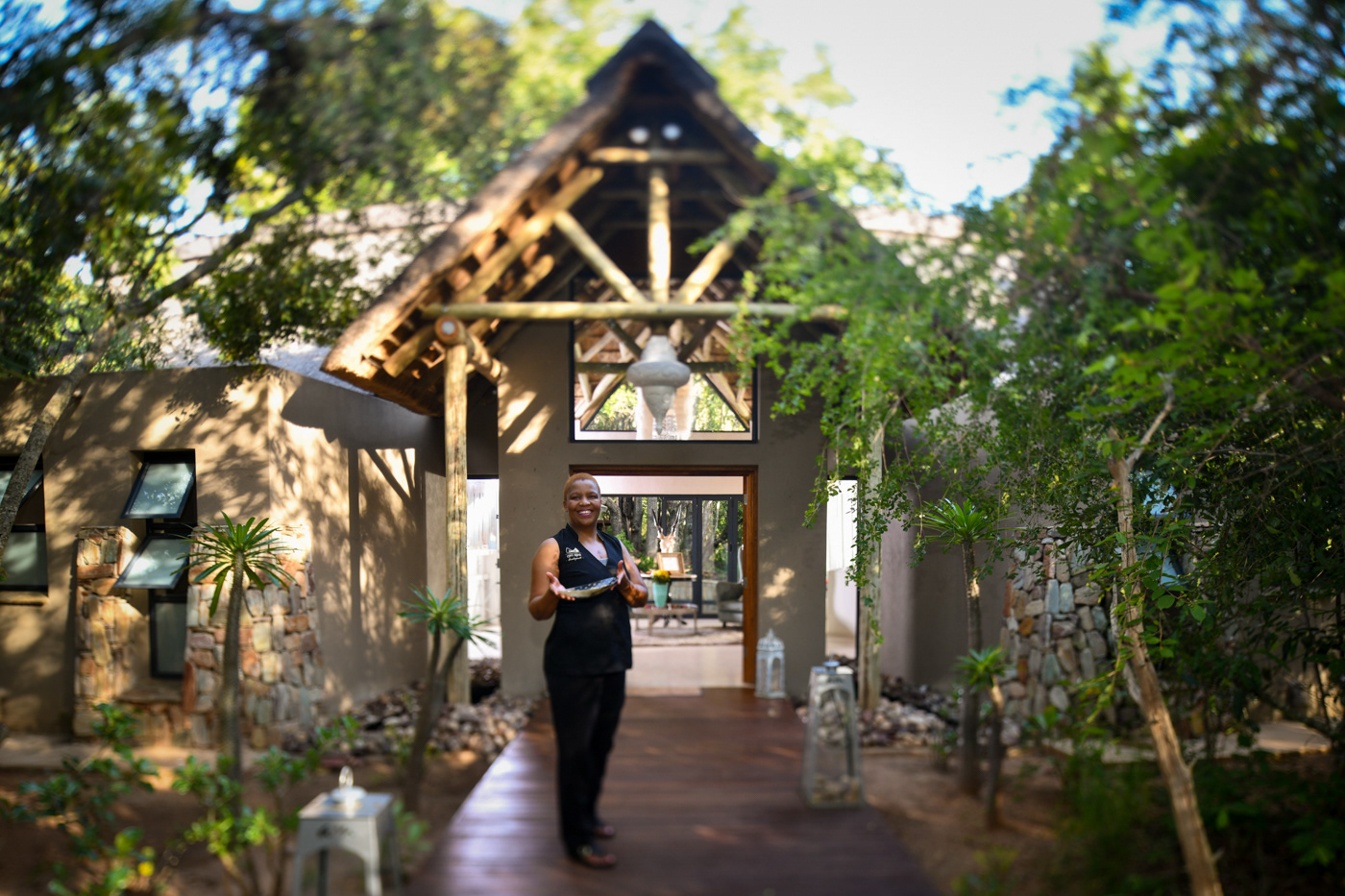 reception entrance A. M 5 star lodge