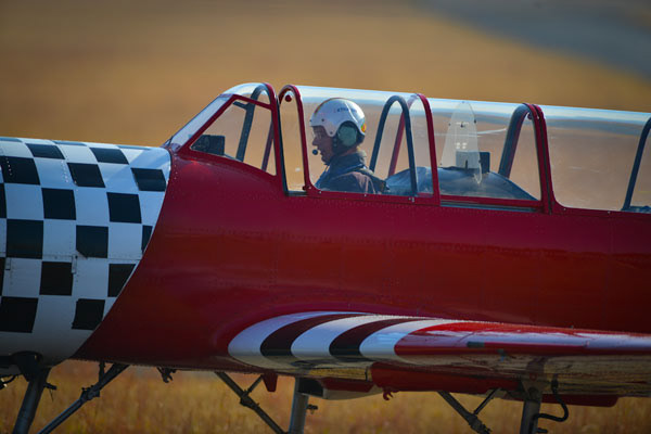 Flying Fun at Rand Airshow cockpit