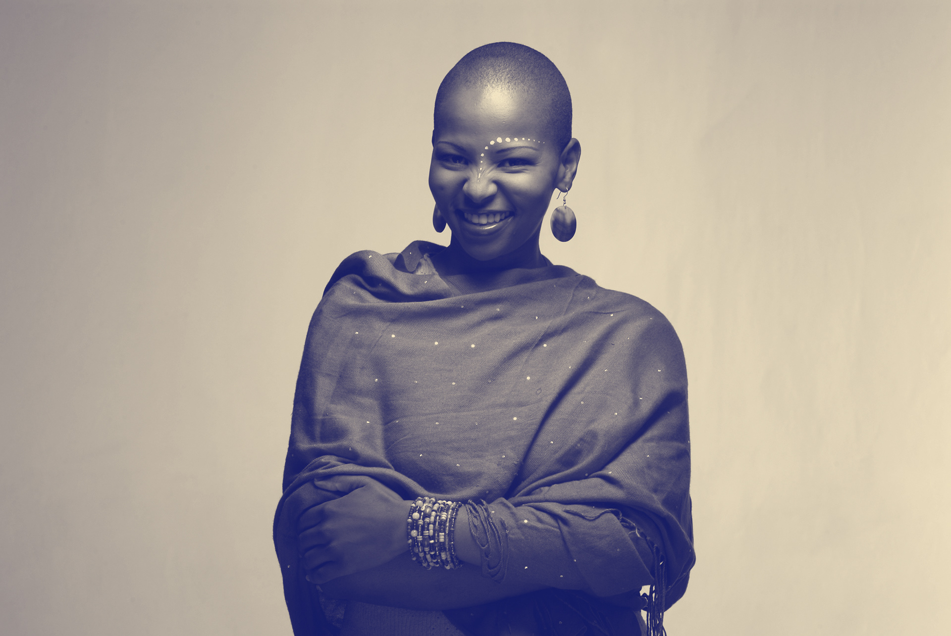 Advertising Photoshoot print campaign African lady