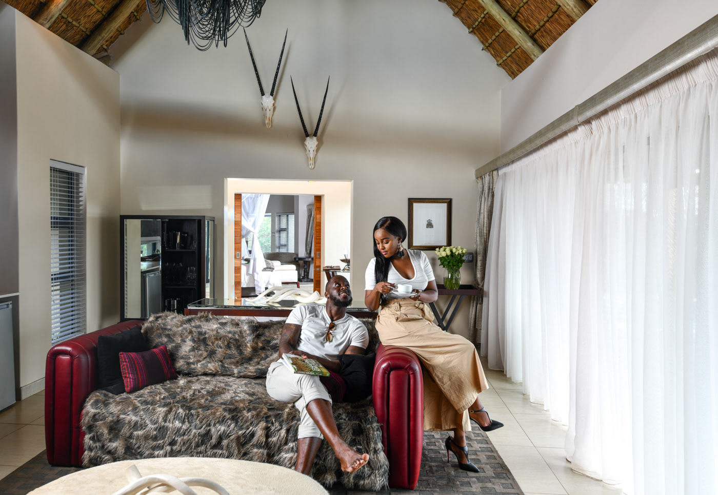 room at A.M 5 star lodge