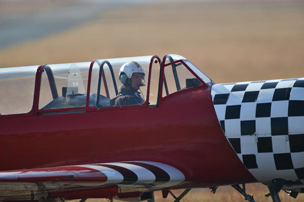 Flying Fun at Rand Airshow Cockpit