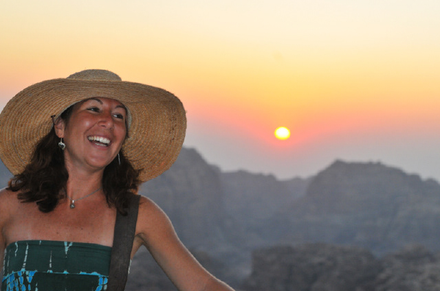 Sunset Portrait Photo