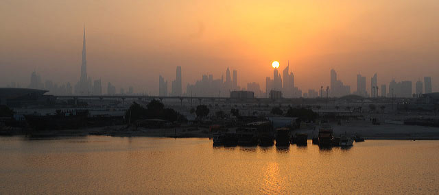 Dubai Sunset Photo