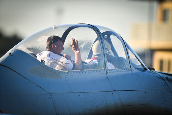 Flying Fun at Rand Airshow Cockpit