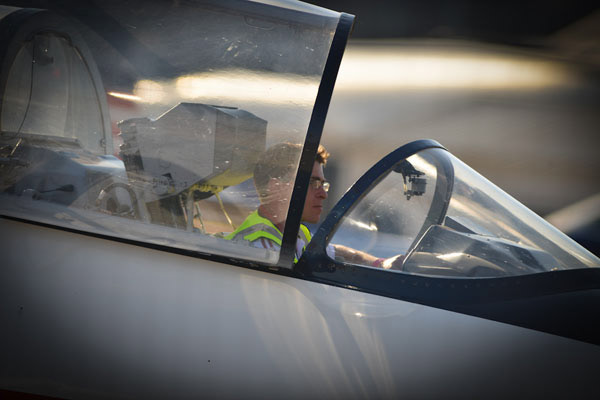 Flying Fun at Rand Airshow Cockpit