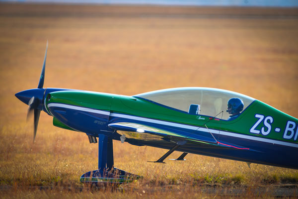Flying Fun at Rand Airshow Cockpit