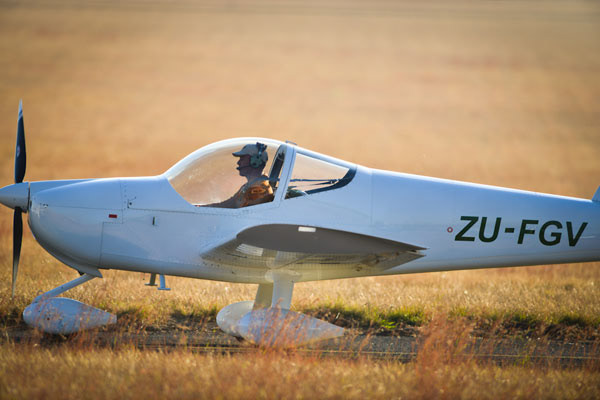 Flying Fun at Rand Airshow Cockpit