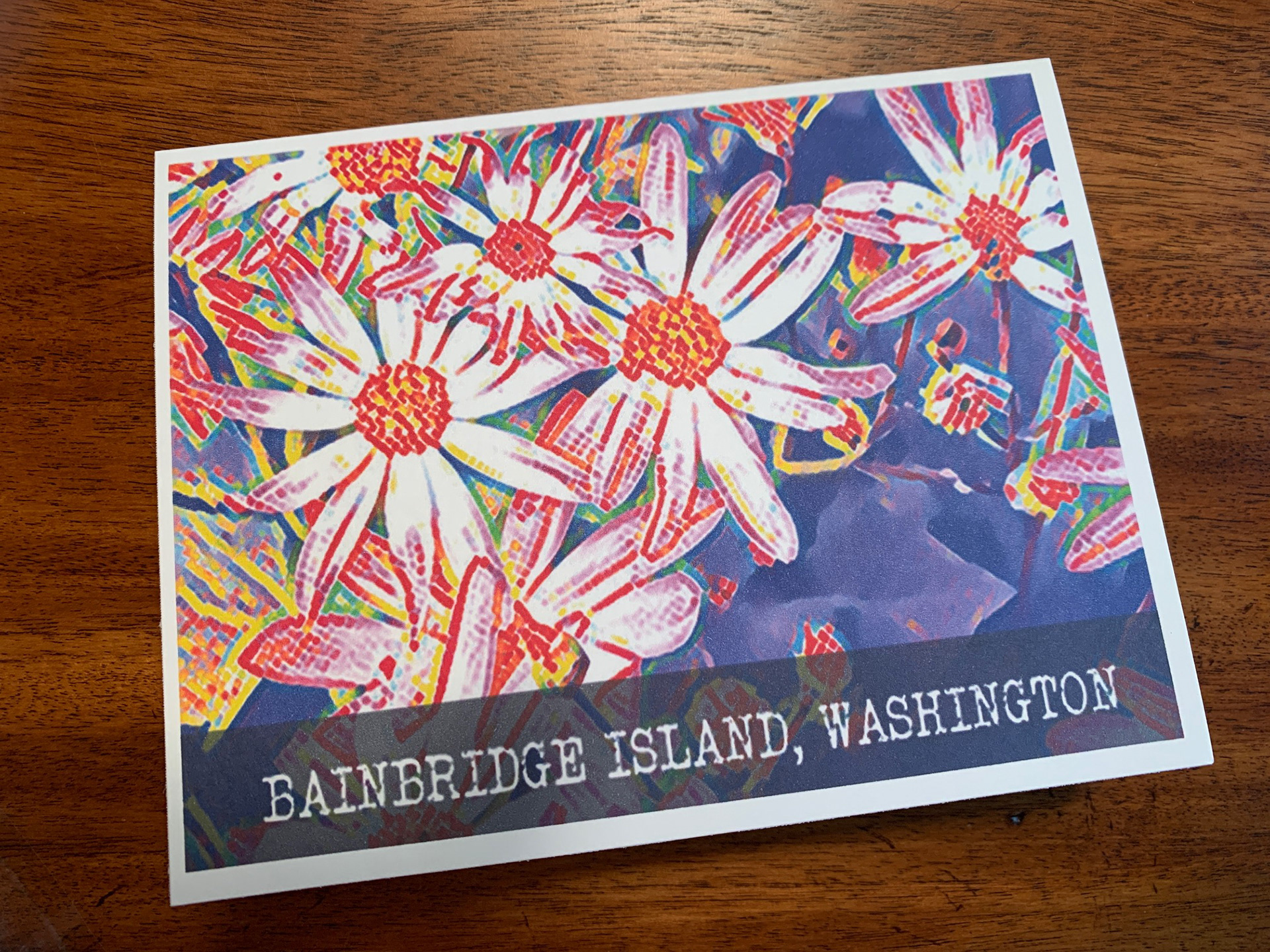 Spring Flowers BI Card
