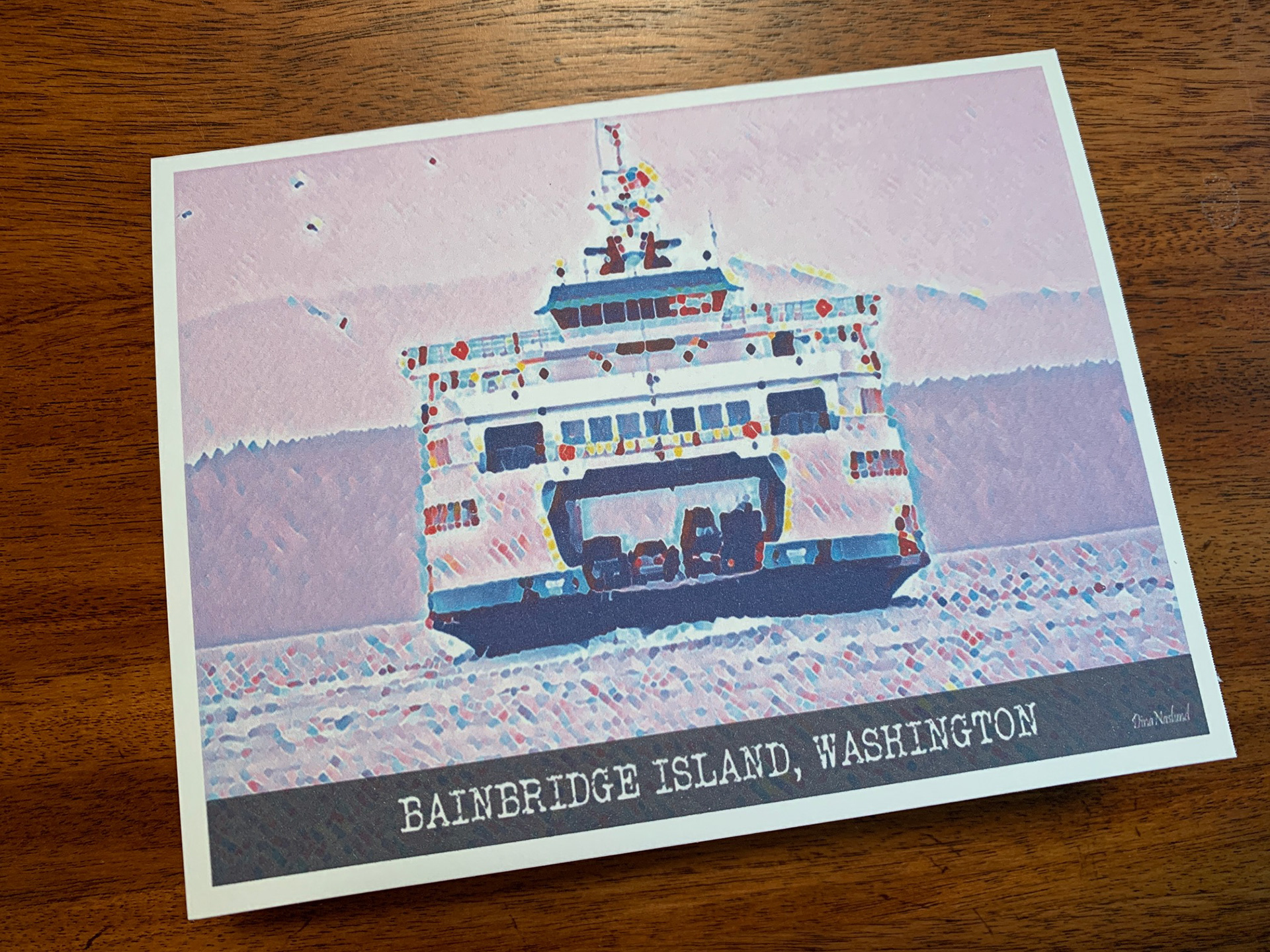 Ferry Boat BI Card