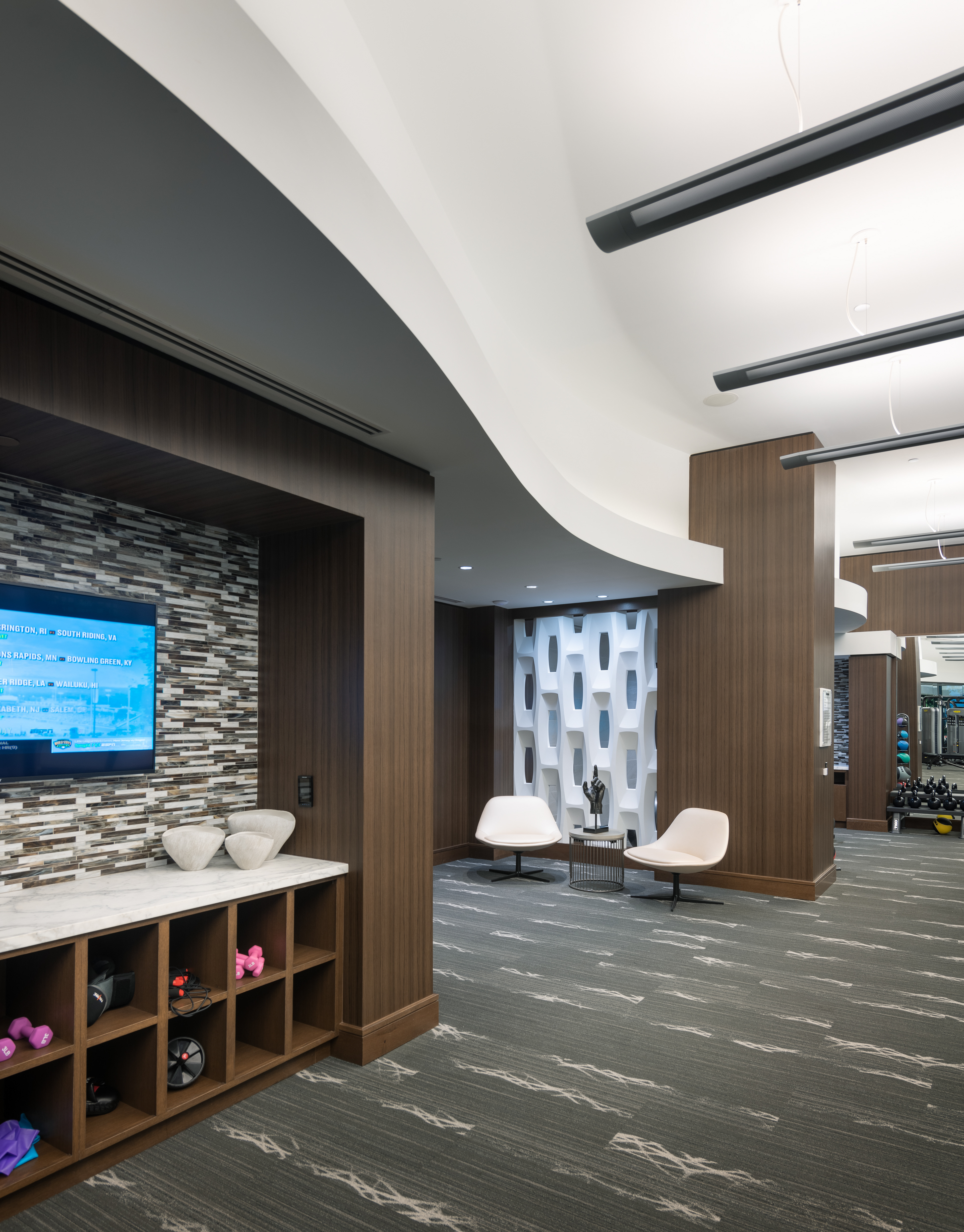 Clubhouse Fitness Room