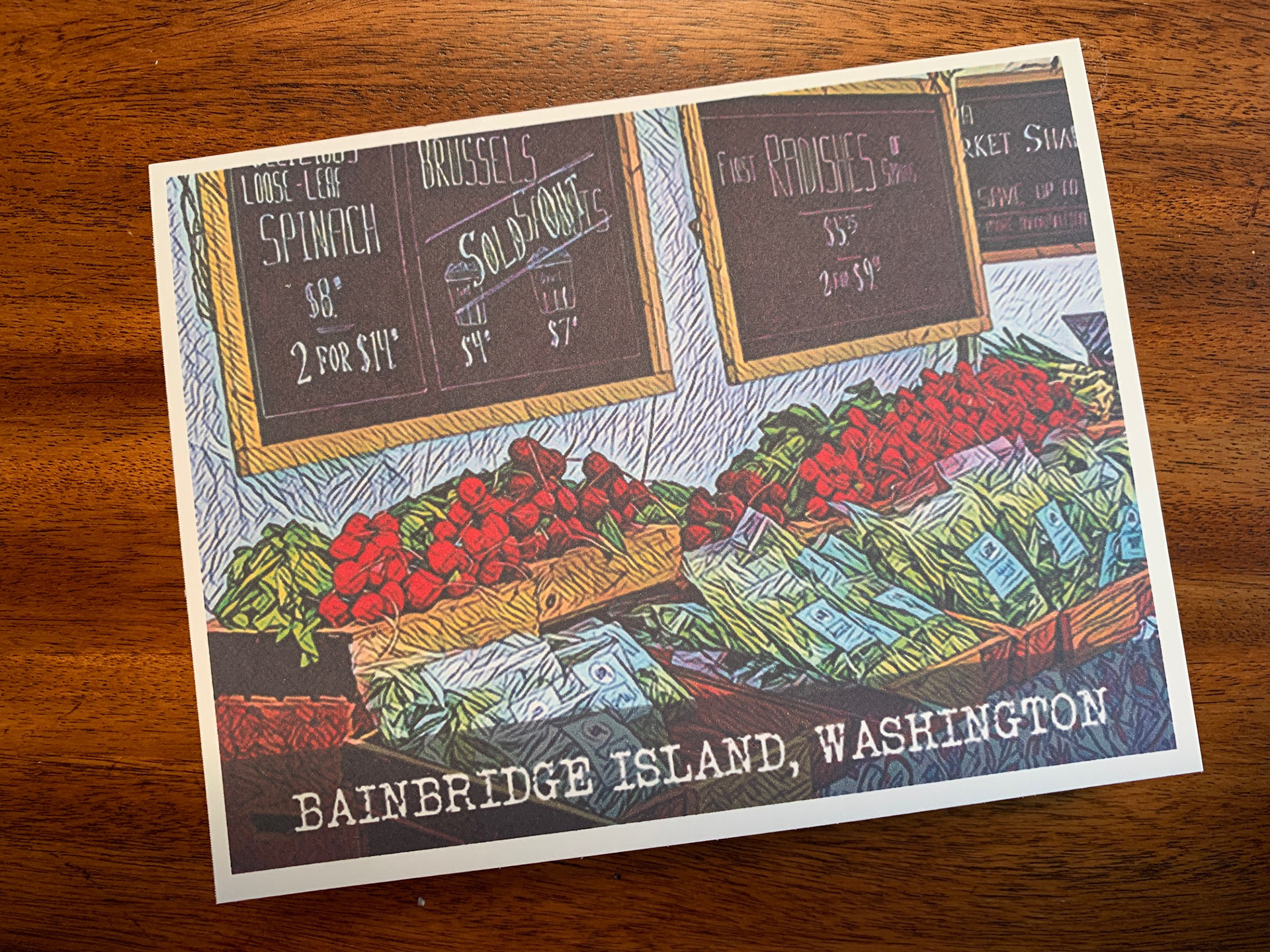 Farmer's Market BI Card