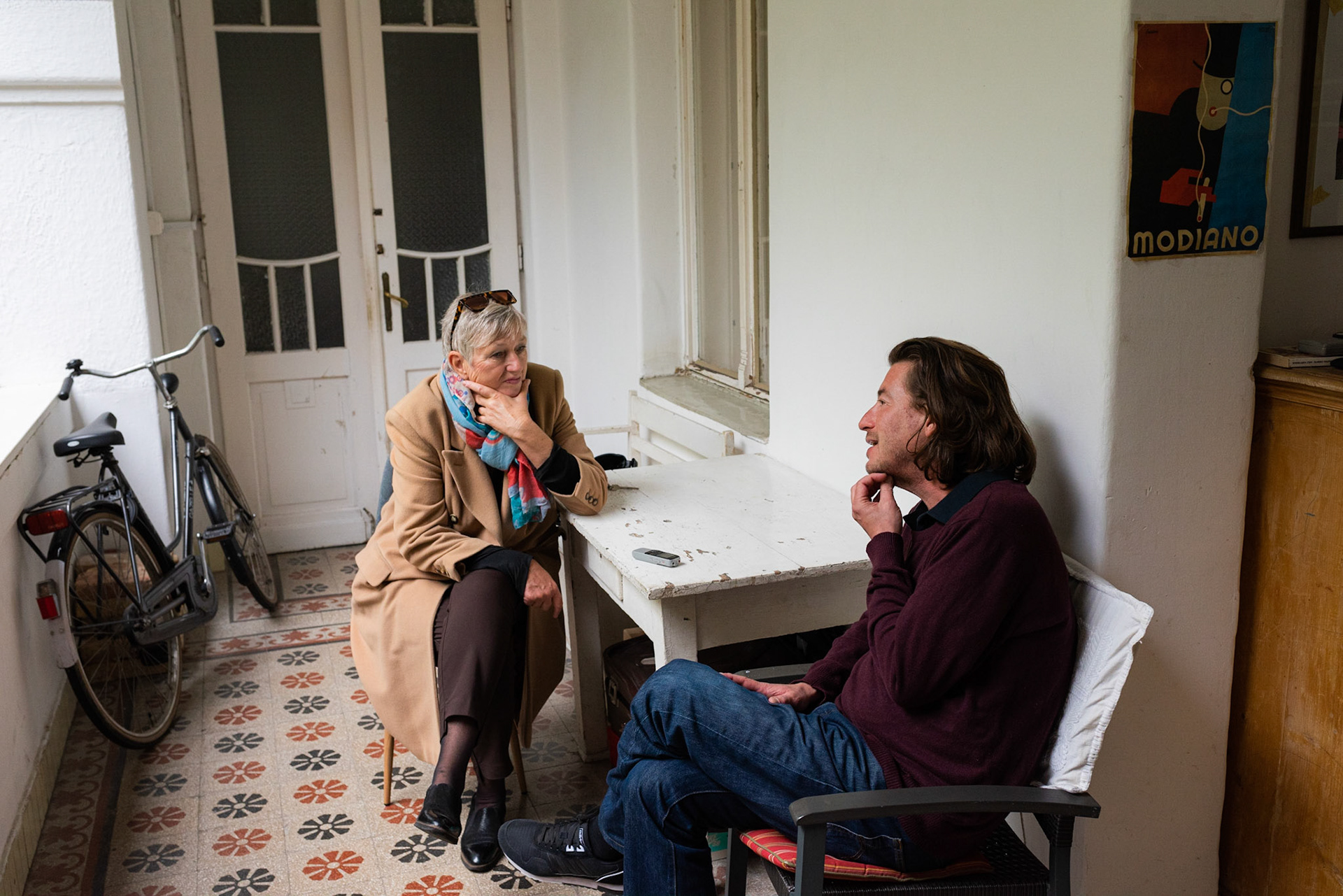 Török Ferenc filmrendező otthonában