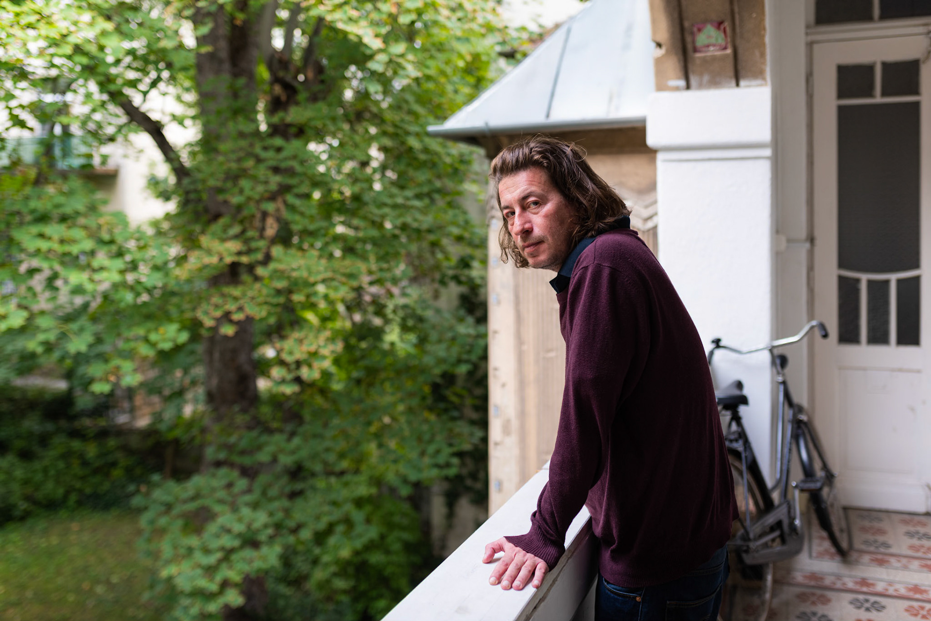 Török Ferenc filmrendező otthonában