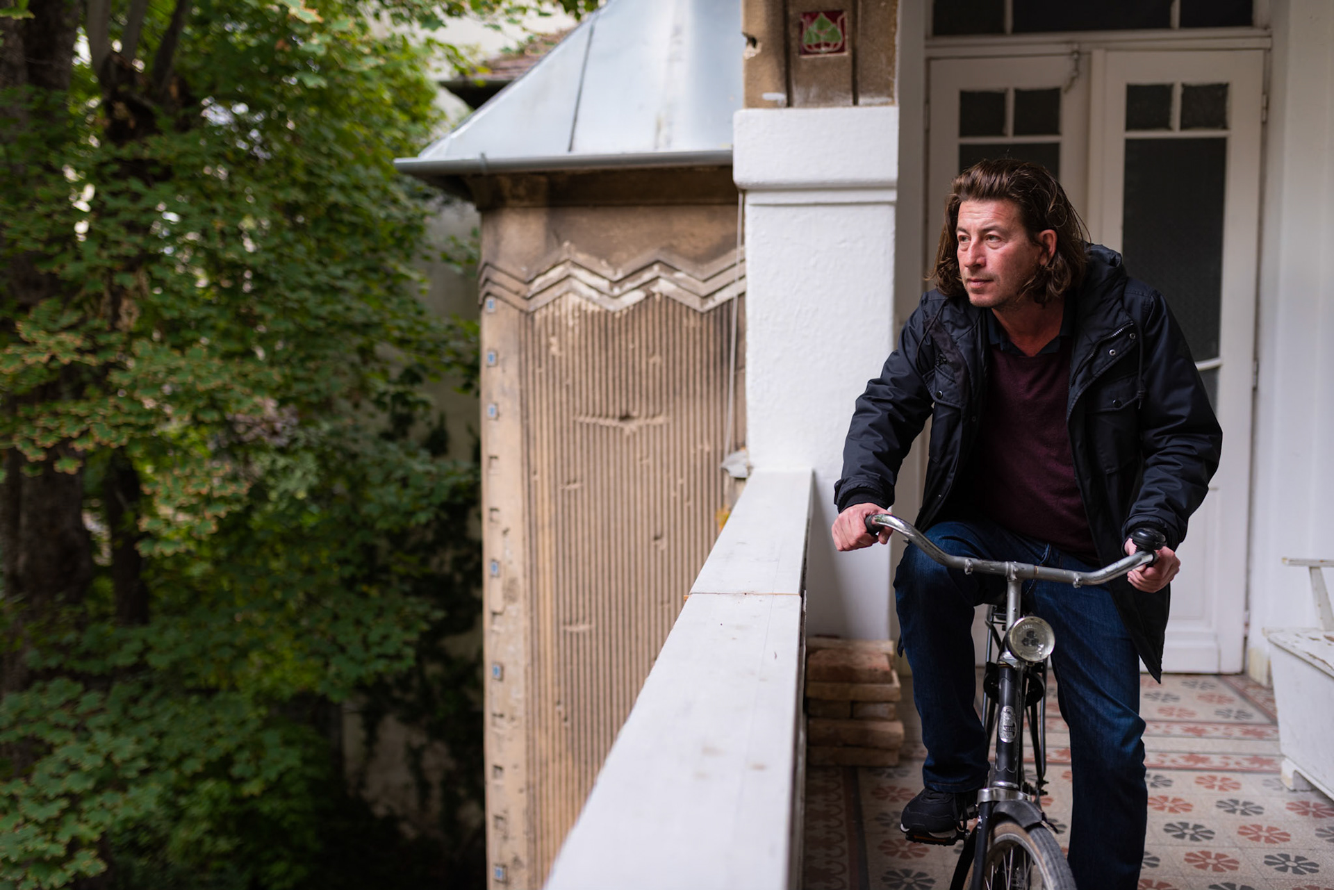 Török Ferenc filmrendező otthonában