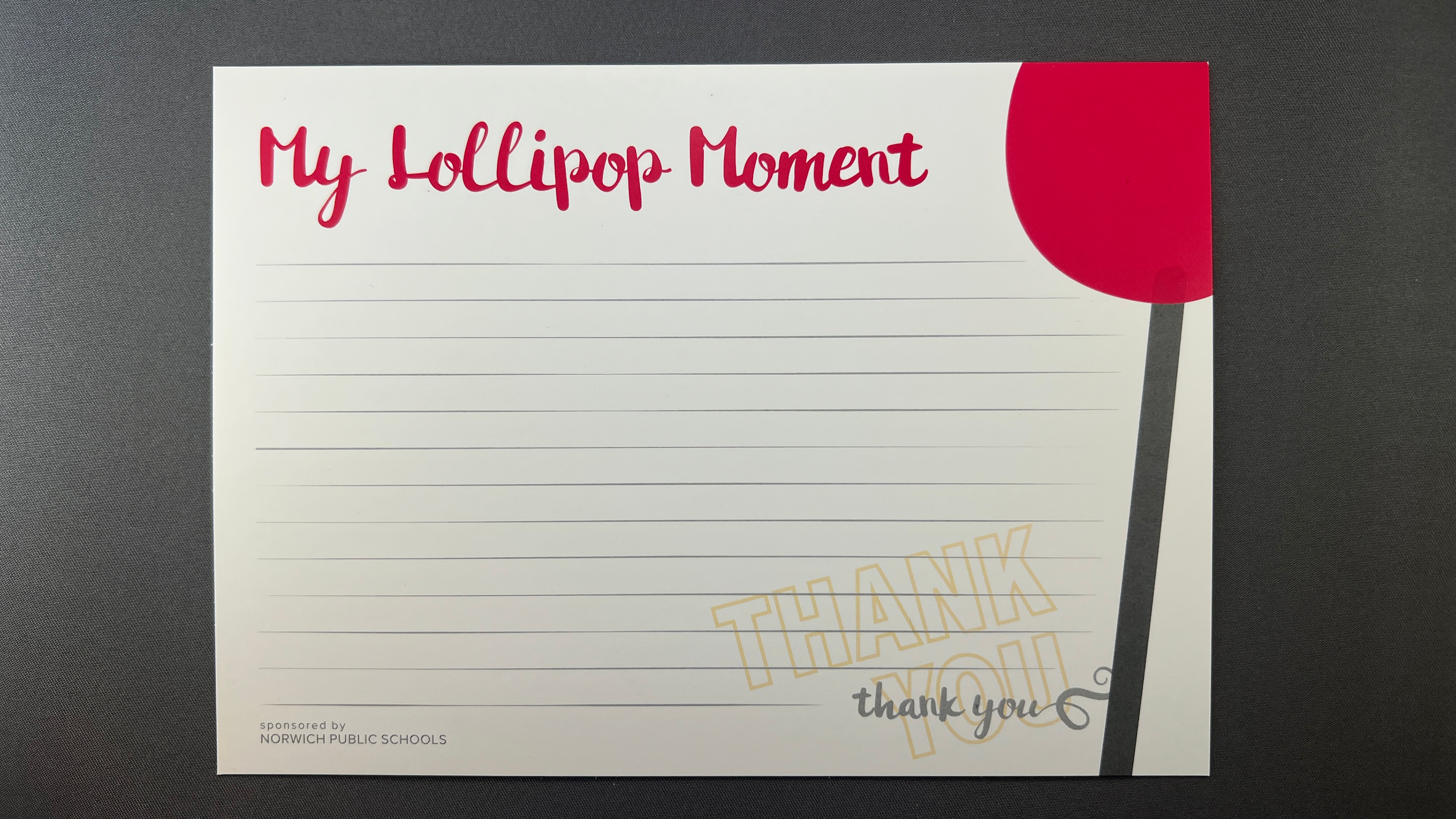 Reflection Side: Lined layout intentionally slows the reader and invites personal storytelling.