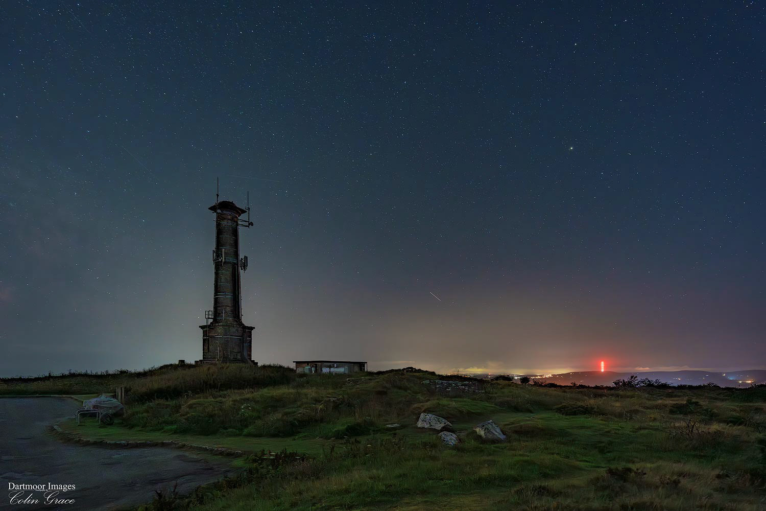 Stars over Kit Hill