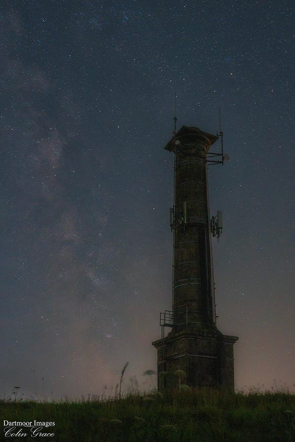 Galactic view from Kit Hill