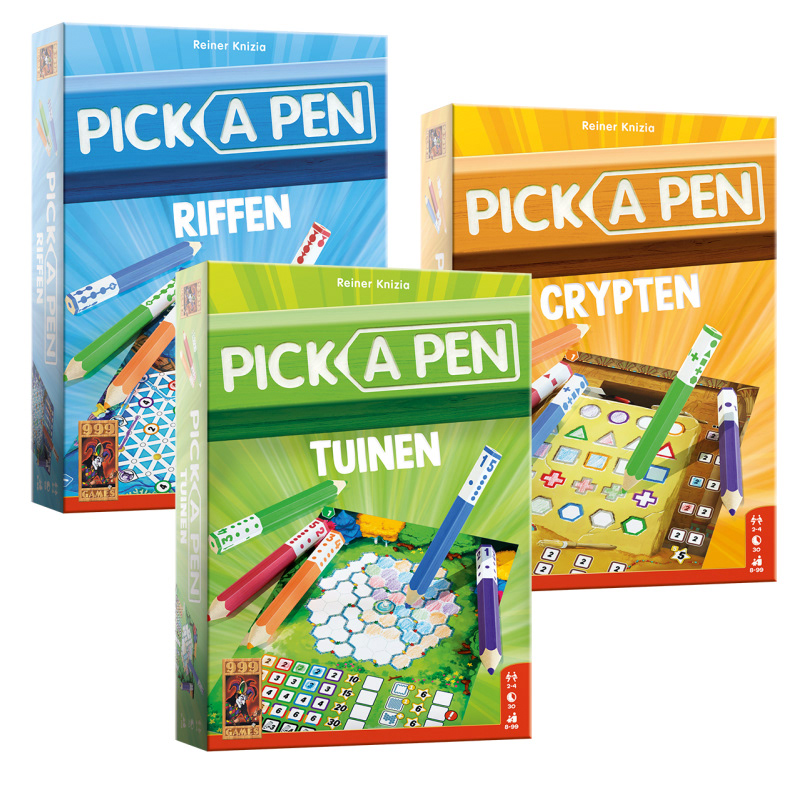 Pick a Pen: Gardens – Where Pencils Roll and Gardens Grow – Tabletopping