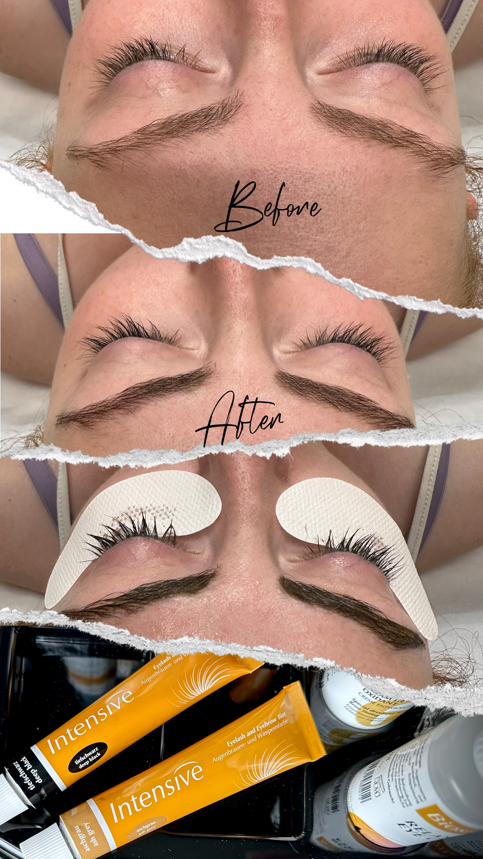 Eyelash + Eyebrow Tinting