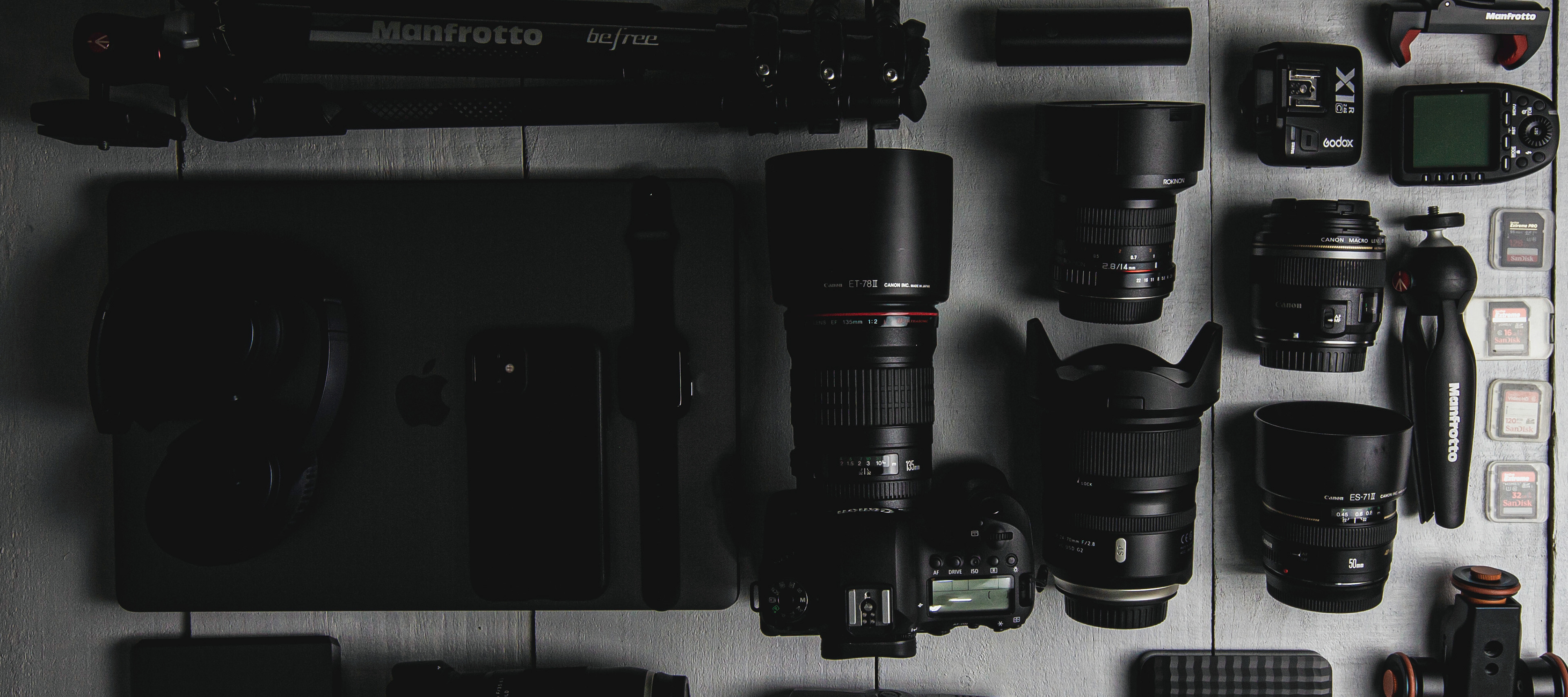 Fotografia equipamentos