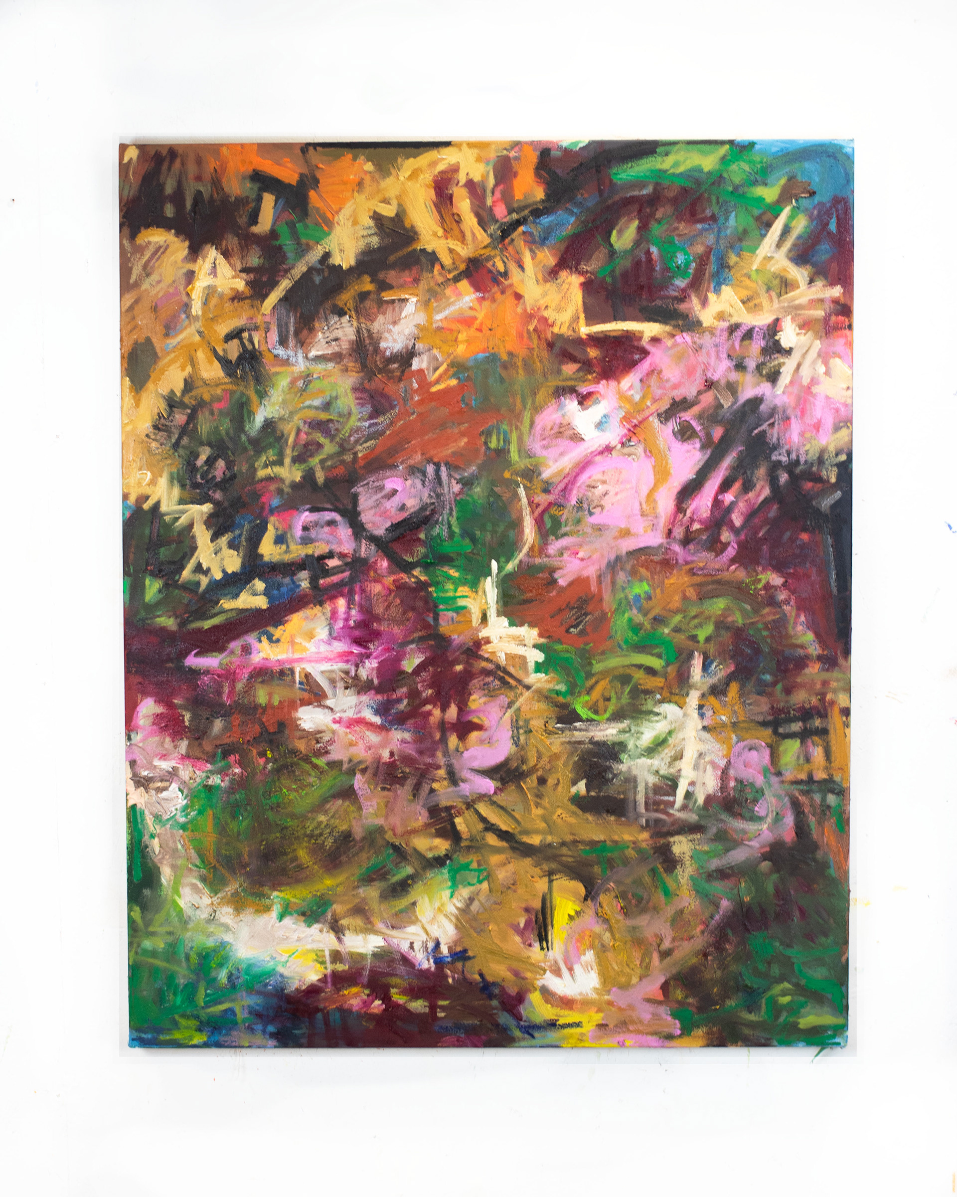 Pain of Existence -   Oil Paint  on Canvas - 90 x 75cm - 2023