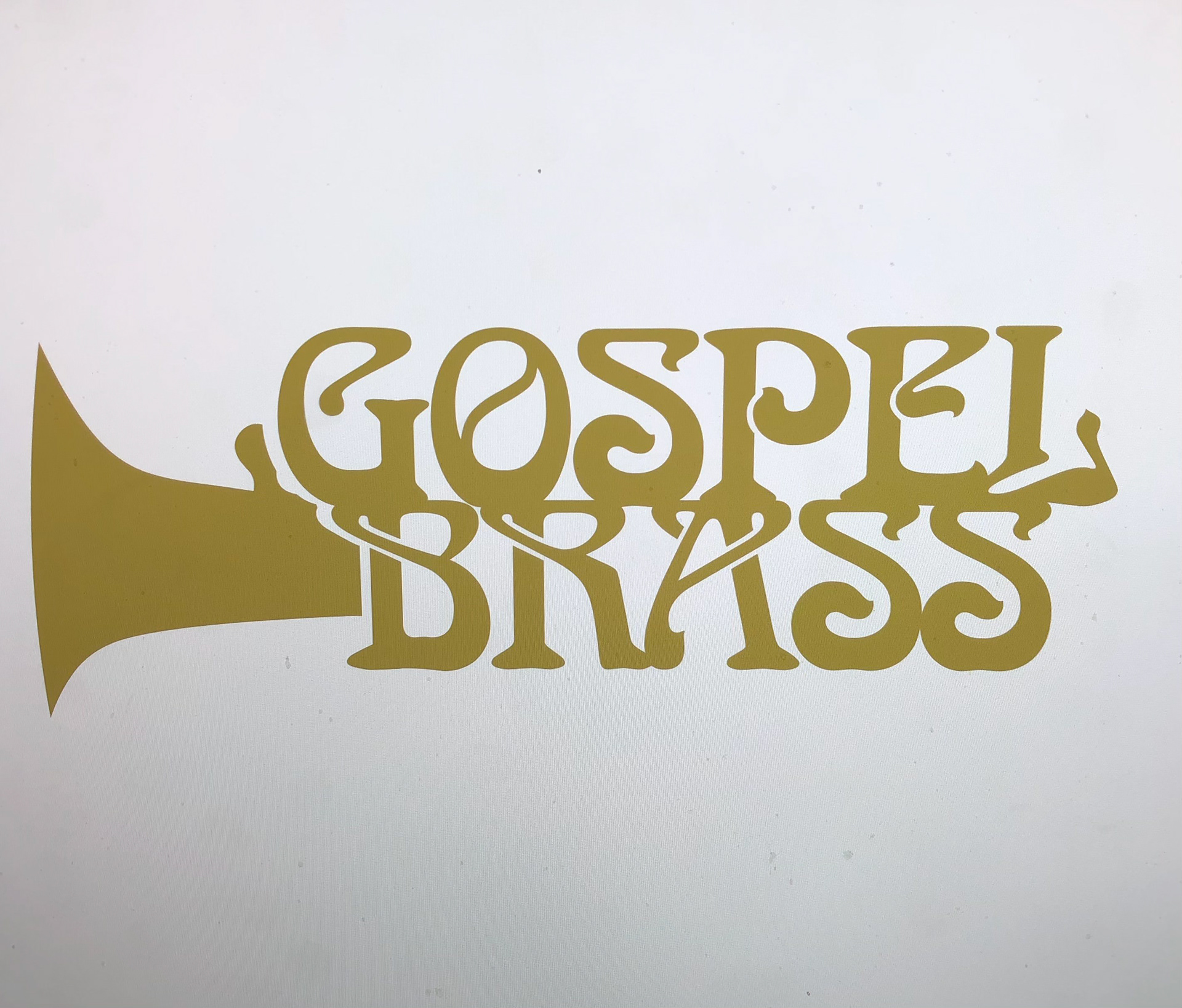 Logo Idea for Gospel Brass - Ultimately another of my designs was chosen, favored this one