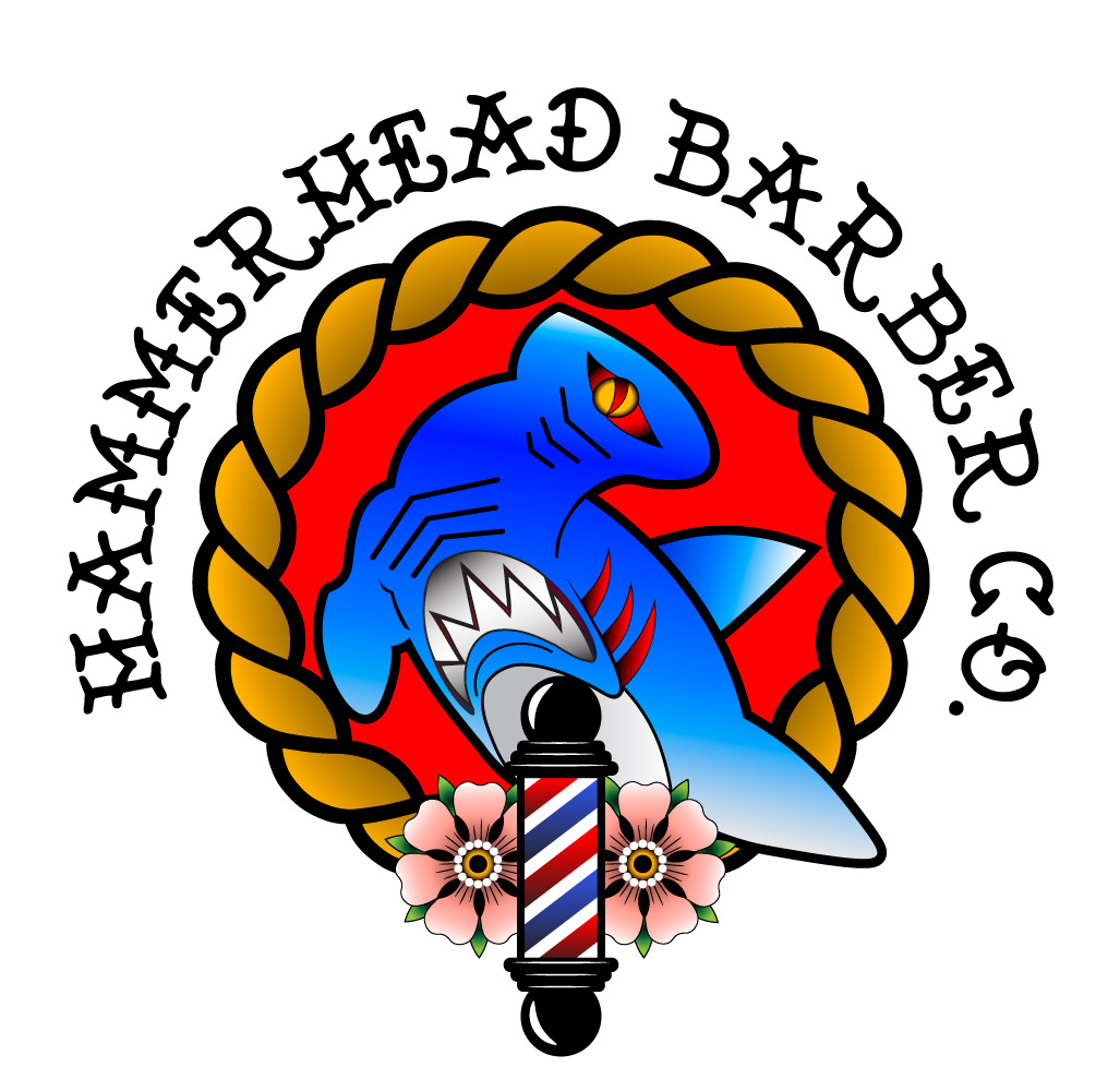 Logo Design for Hammerhead Barber Co.