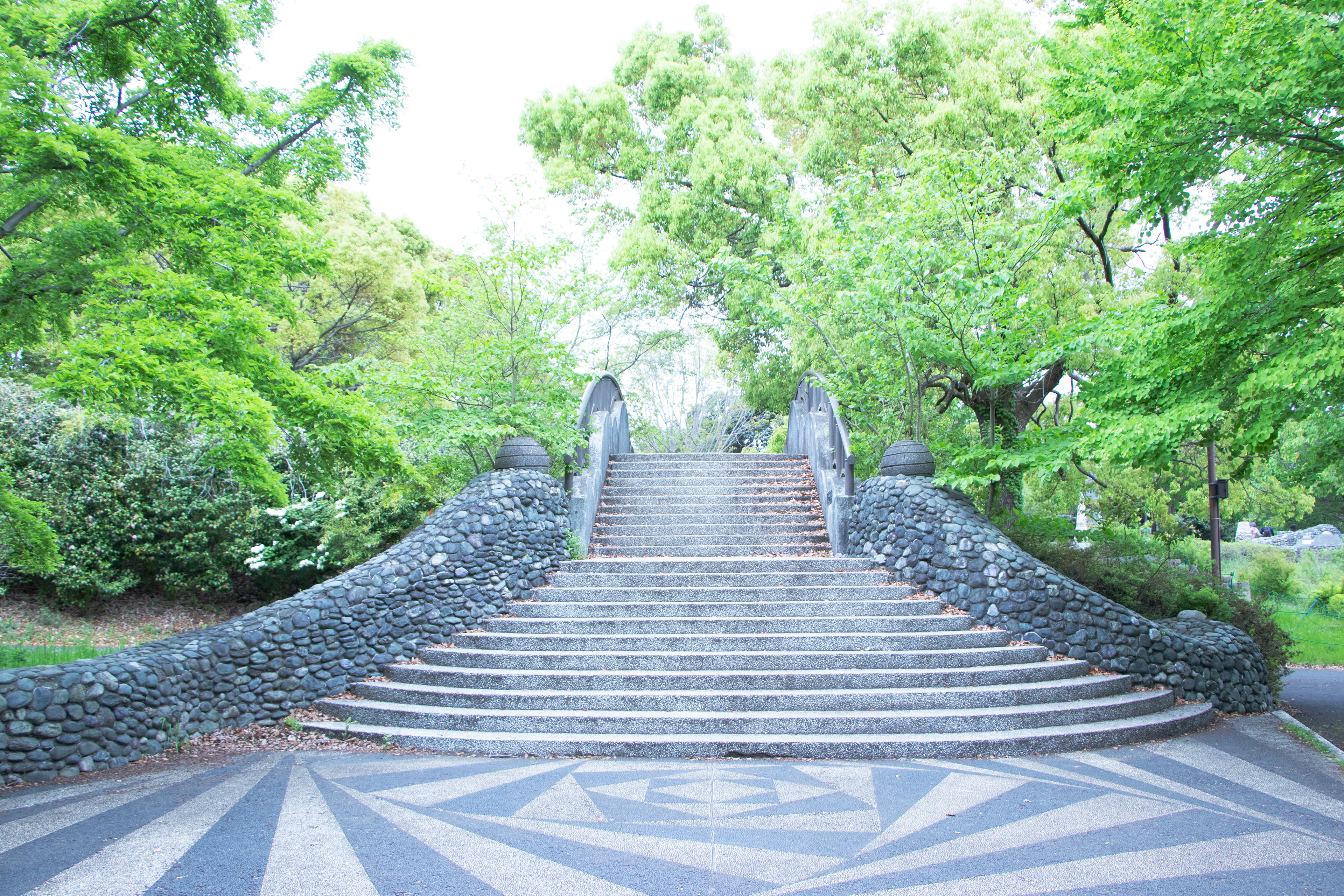 楽しげなアスファルト