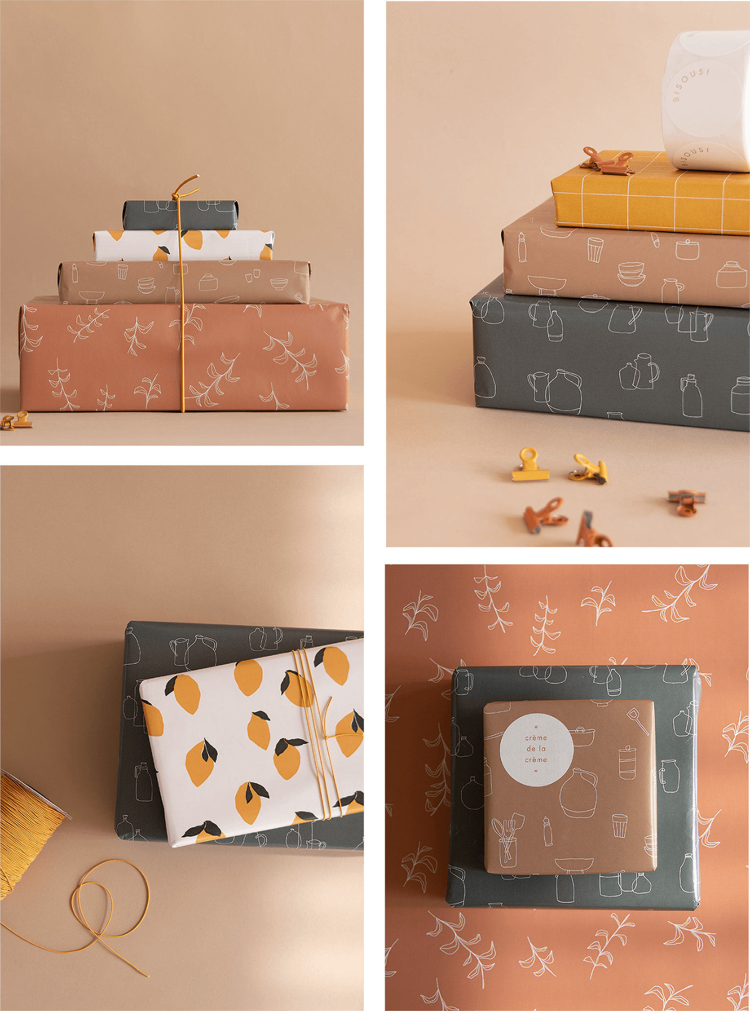 Pattern design wrapping paper  | Efrat Ofek | surface pattern designer